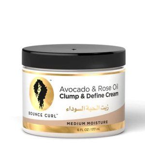 NEW Bounce Curl Avocado & Rose Oil Clump and Define Cream